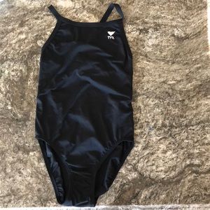 tyr black one piece swimsuit